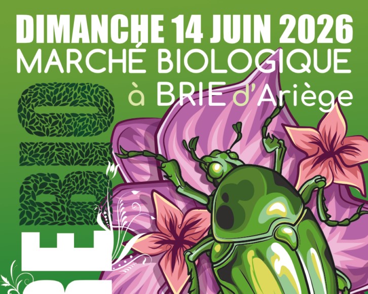 foire-bio-brie-ariege-2026 Affiche foire bio de Brie 2026