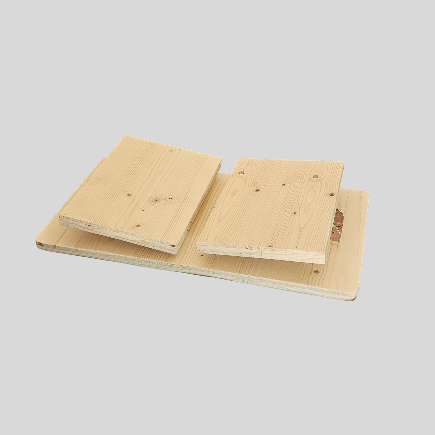 Marche pied pour WC en bois pliable